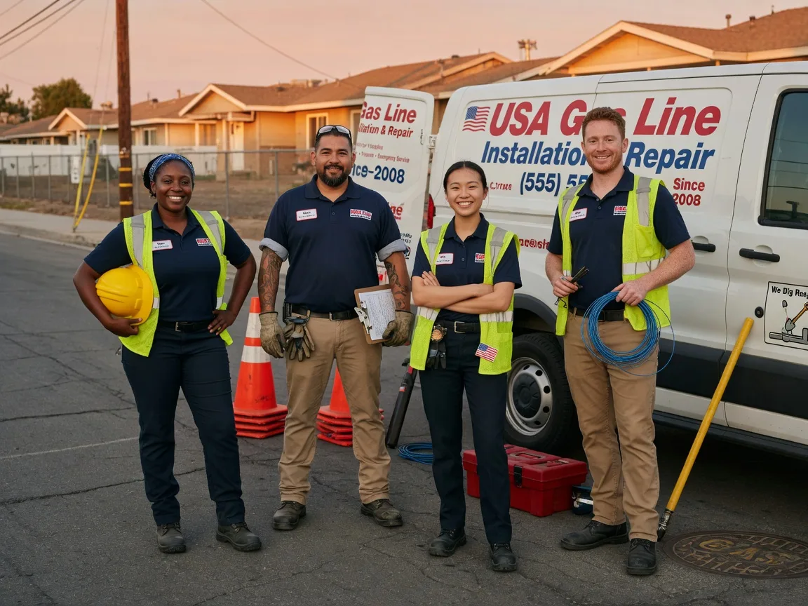 Gas Line Installation company in Ida, AR